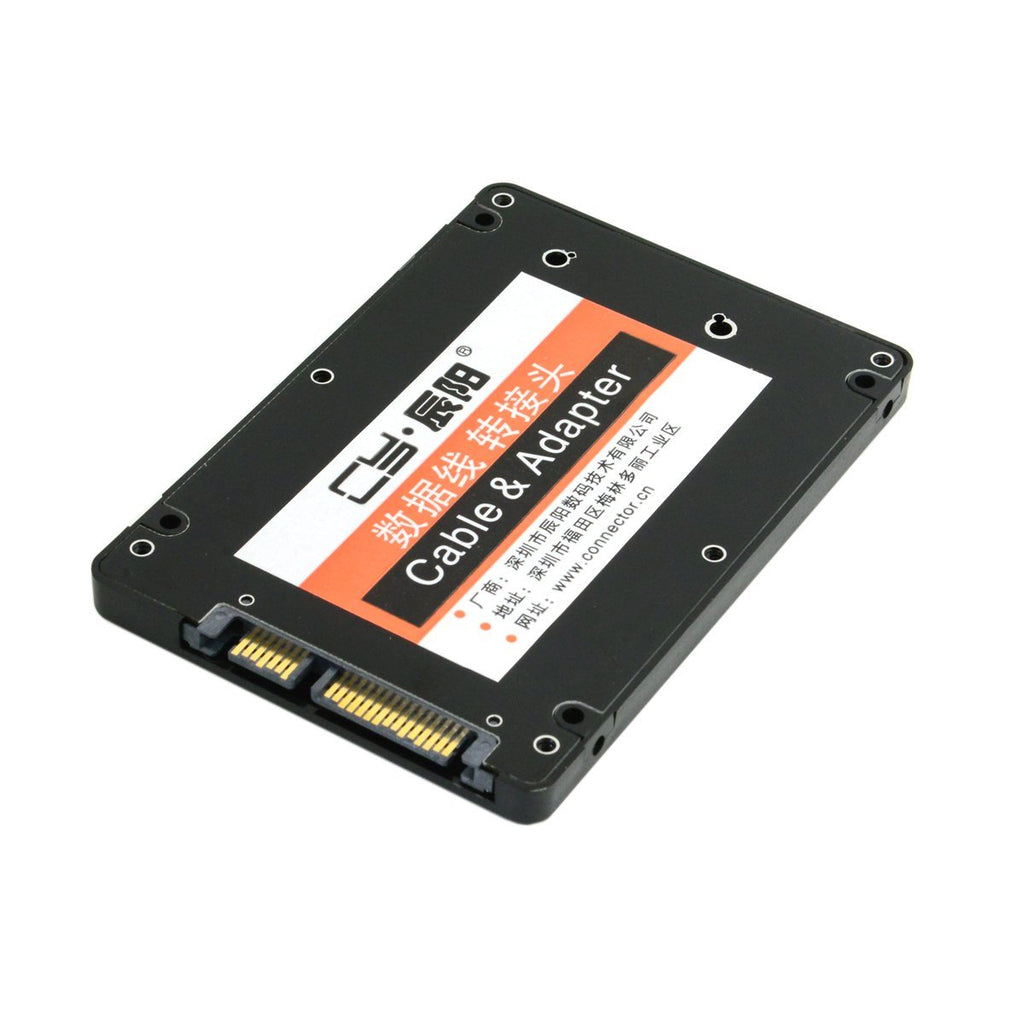 CY Mini PCI-E mSATA SSD to 2.5" SATA Hard Disk Enclosure Case Converter Adapter for Intel Samsung Asus SSD