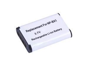 Li Ion Rechargeable Battery Pack for Digital Camera/Video Camcorder Compatible with Sony NP BX1, NPBX1 InfoLITHIUM X Type