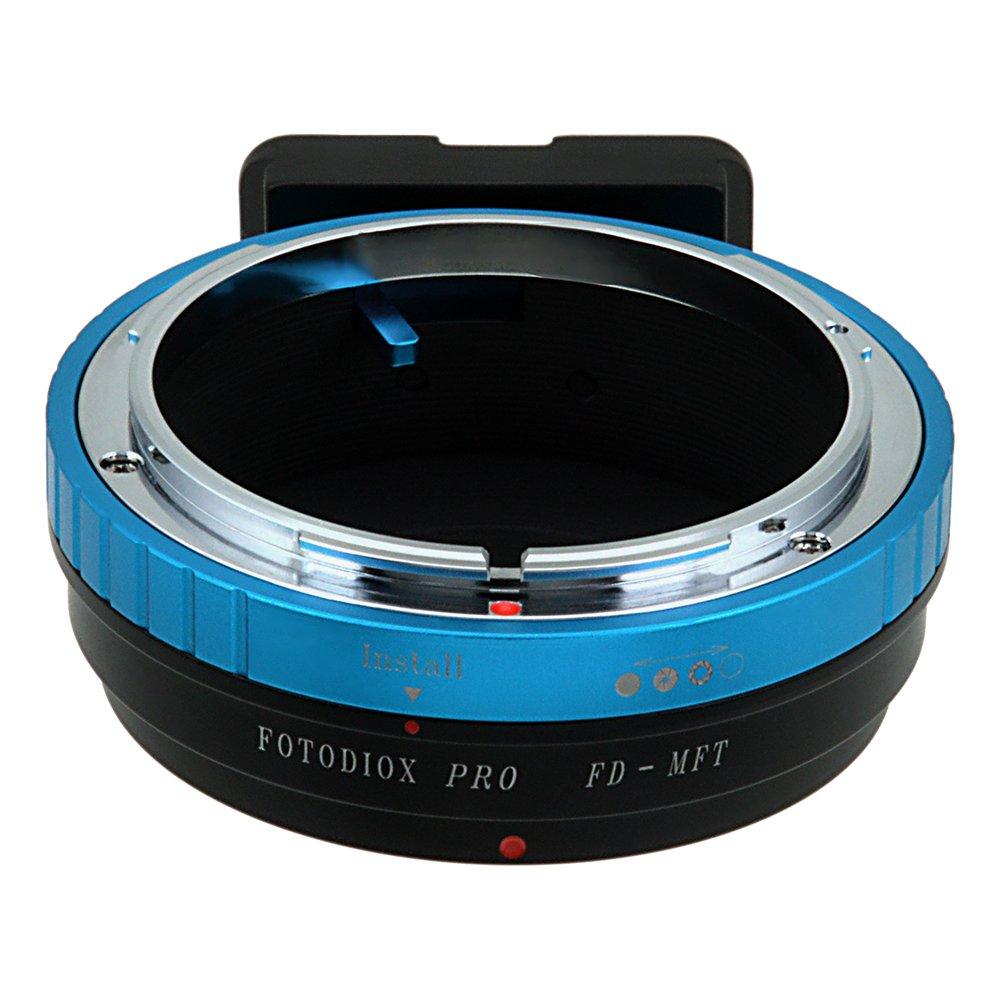 Fotodiox Pro Lens Mount Adapter, Canon FD (New-FD, FL) Lenses to MFT (Micro-4/3, M4/3) Mount Mirrorless Camera (Such as OM-D E-M10, Lumix GH4, and BMPCC)