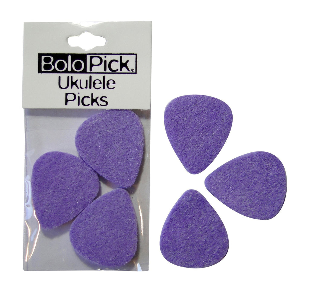 BoloPick Felt Picks for Ukulele (Purple) Purple