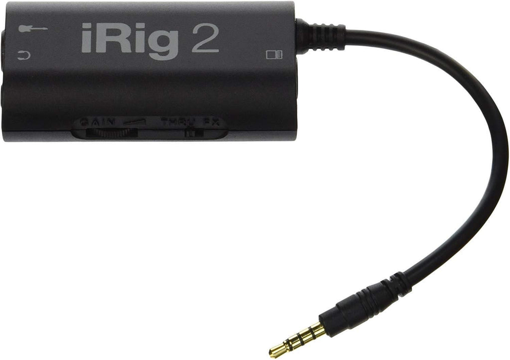 IK Multimedia iRig 2 Guitar Interface Adaptor for iPhone, iPod Touch & iPad