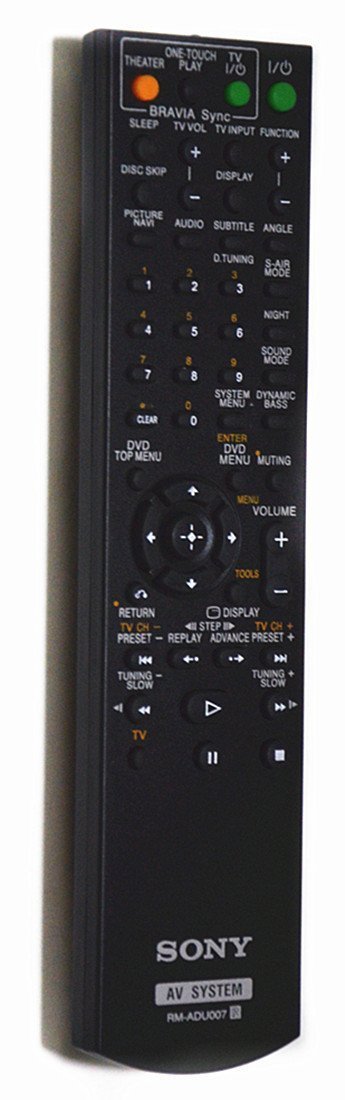 Neohomesales Universal Replacement REMOTE CONTROL RM-ADU007 for DAV-HDX685 HDX686W HDZ485 Home Theatre System Vedio