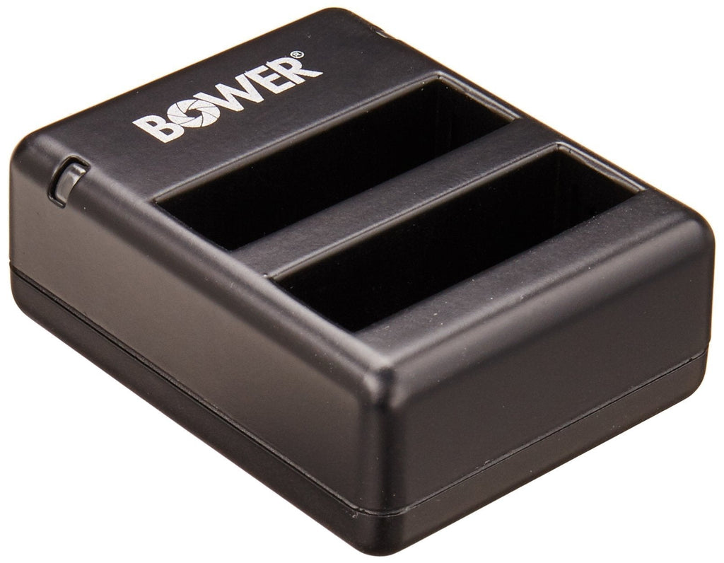 Bower XAS-GP4DUAL Dual Battery Charger for GoPro ADHBT-401 (Black)