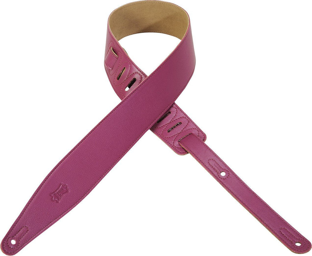 Levy's Leathers MG317LL-MAG Guitar Strap Magenta