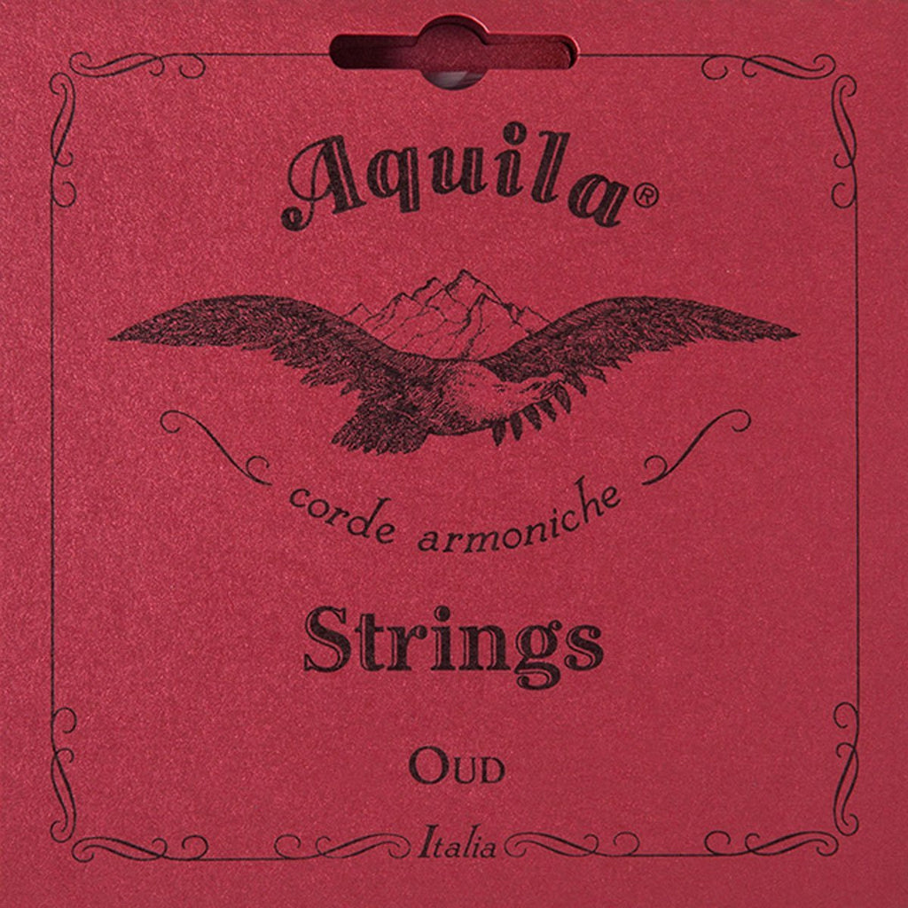 Aquila Oud Strings Arabic Tuning 11 Strings - Red Nylgut Model 130