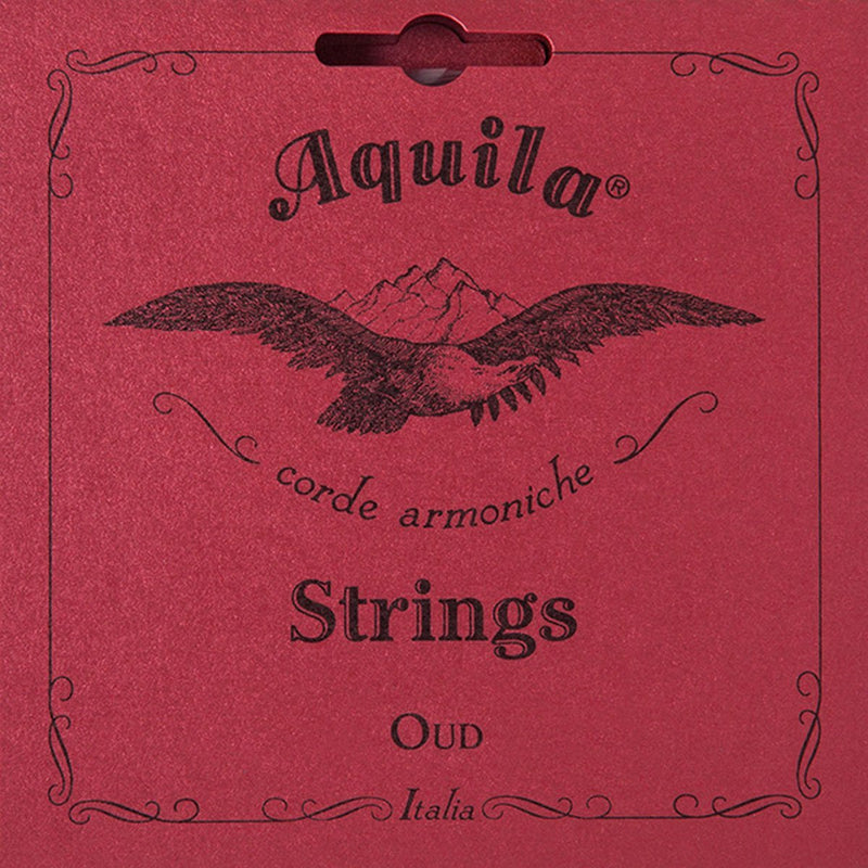 Aquila Oud Strings Arabic Tuning 11 Strings - Red Nylgut Model 130