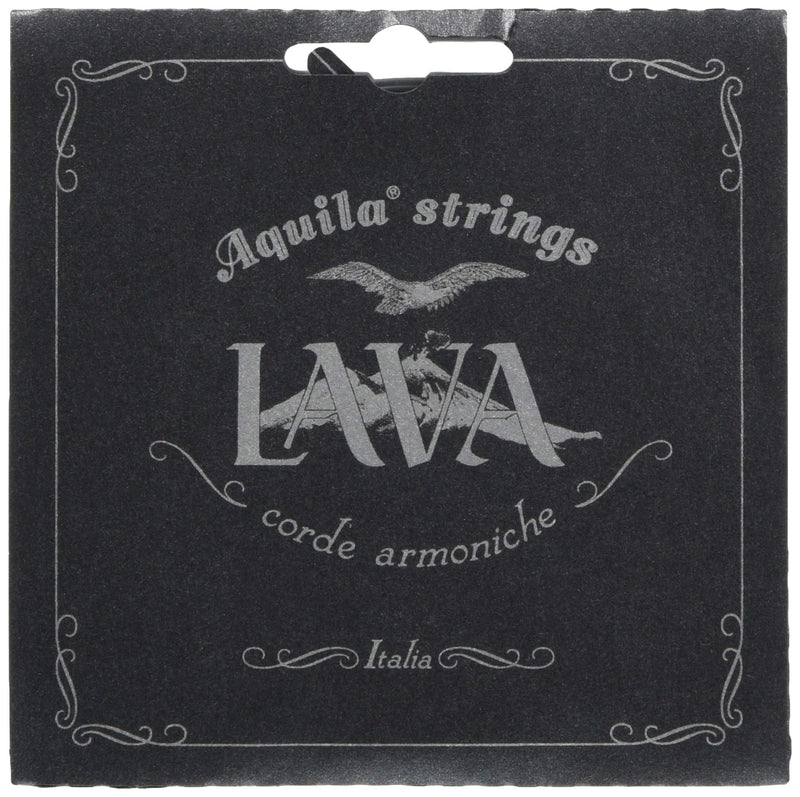 Aquila USA 114U High G Tenor Ukulele Set - All Lava Nylgut (Original Version)