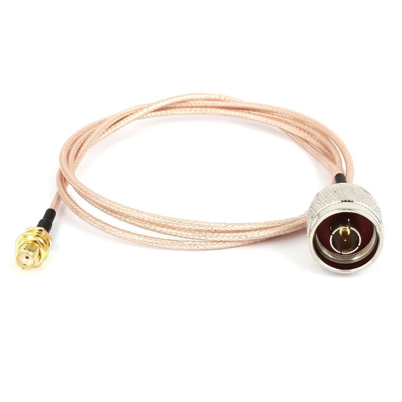 uxcell Type N Male to SMA Female M/F Adapter RG316 Coaxial Cable Lead 3.3Feet