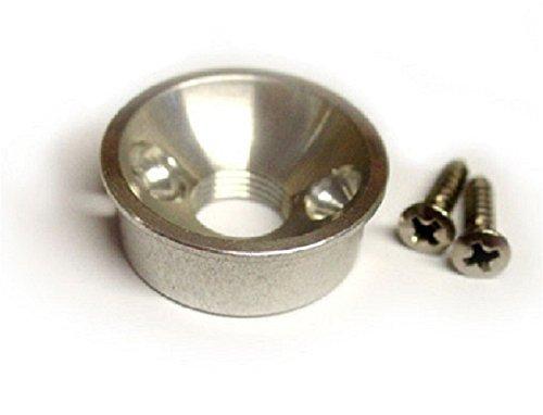 Electrosocket Jack Plate for Telecasters - Polished Nickel Finish