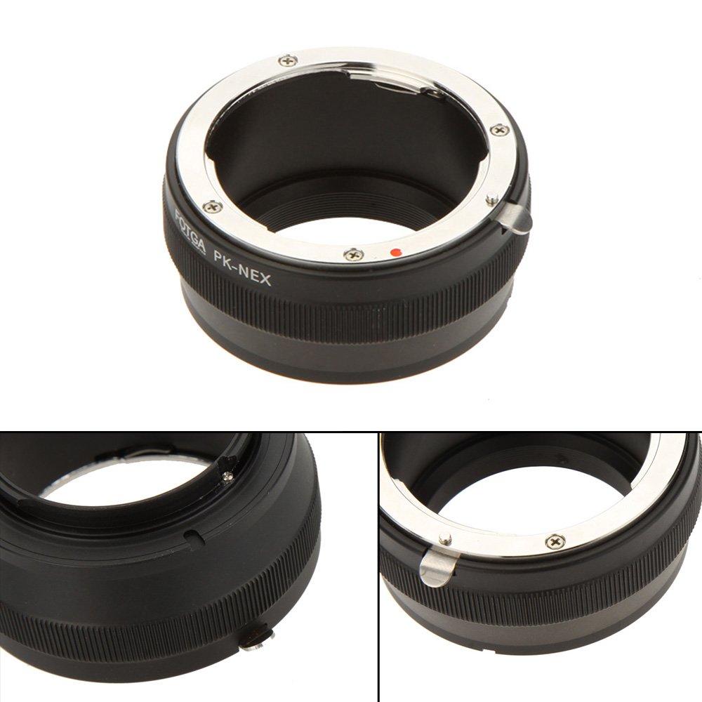 Andoer PK-NEX Adapter Digital Ring for Pentax PK K Mount Lens to Sony NEX E-Mount Camera (for Sony NEX-3 NEX-3C NEX-3N NEX-5 NEX-5C NEX-5N NEX-5R NEX-5T NEX-6 NEX-7)