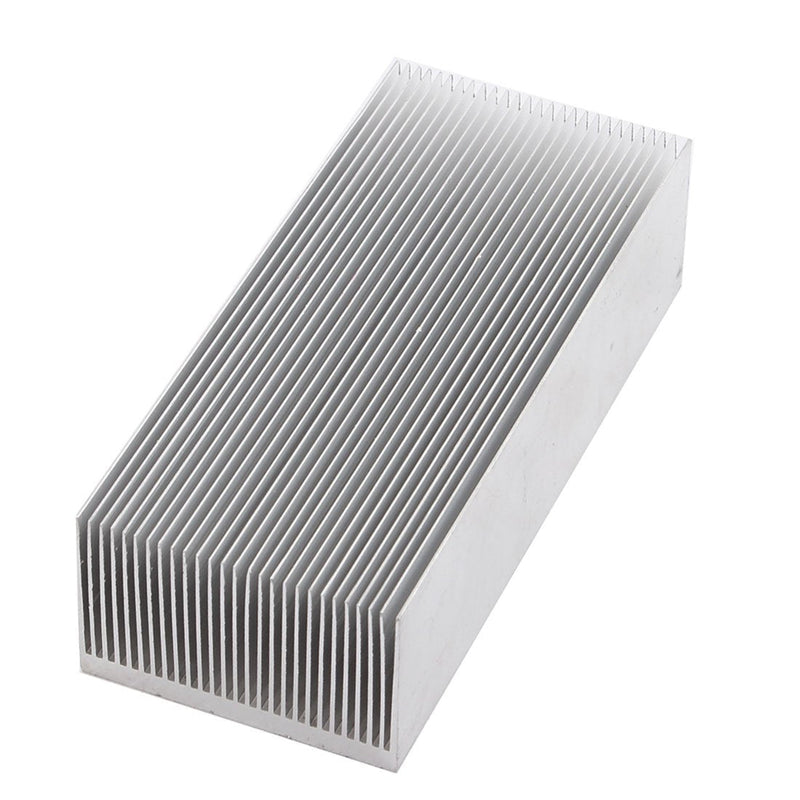 uxcell Aluminum Heat Radiator Heatsink Cooling Fin 150x69x37mm Silver Tone