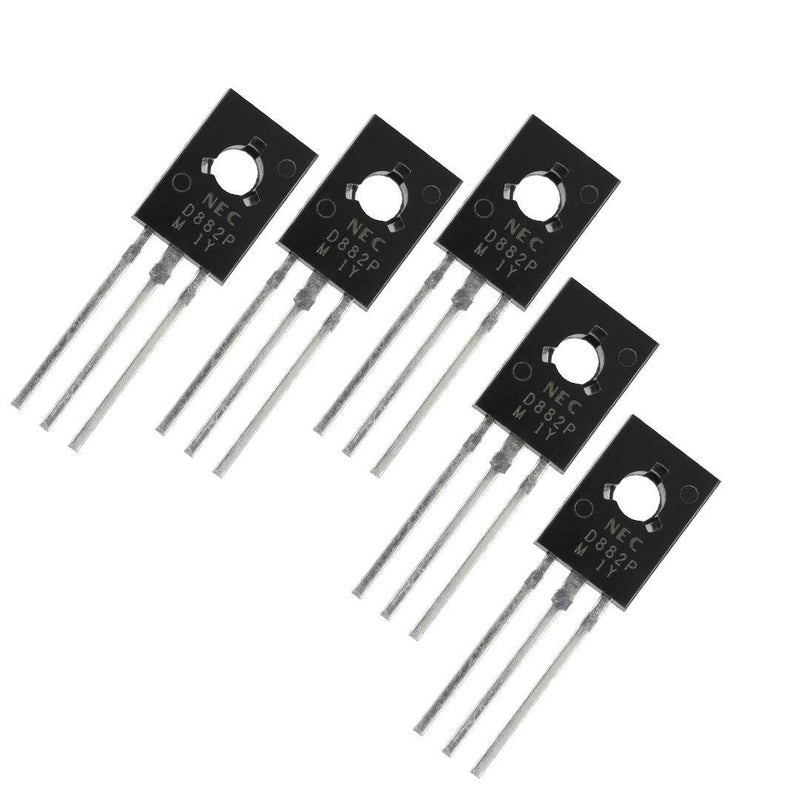 5pcs 2SD882 D882 882 NPN Silicon Power Transistor NEC TO-126