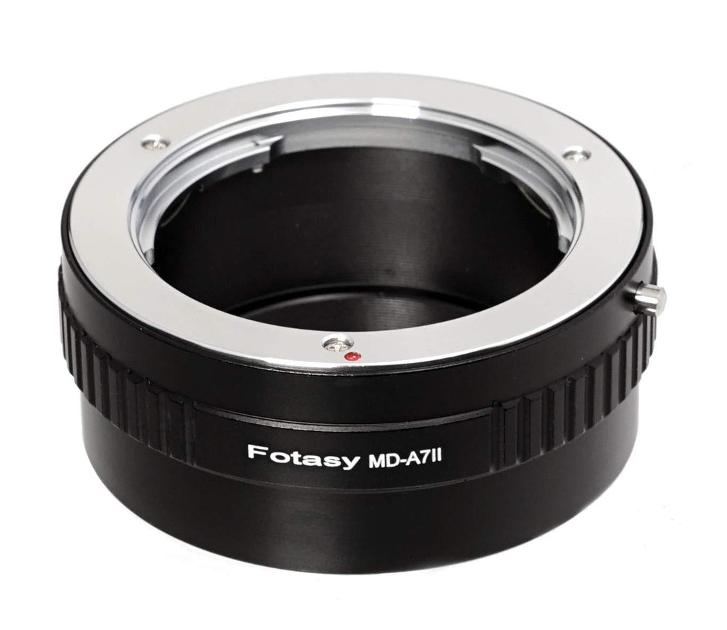 Fotasy Minolta MD MC Rokkor Lens to Sony FE Adapter, MD to FE Mount, E Mount Adapter to MD, fit Sony a7 a7 II a7 III a7R a7R II a7R III a7S a7S II a7S III a7R IV a9 a9 II a6600 a6500 a6400 a6300 a6100