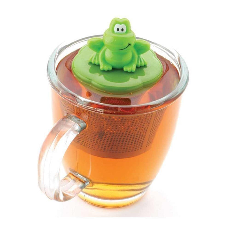 Joie Ribbit Frog Floating Stainless Steel Loose Leaf Tea Cup Infuser