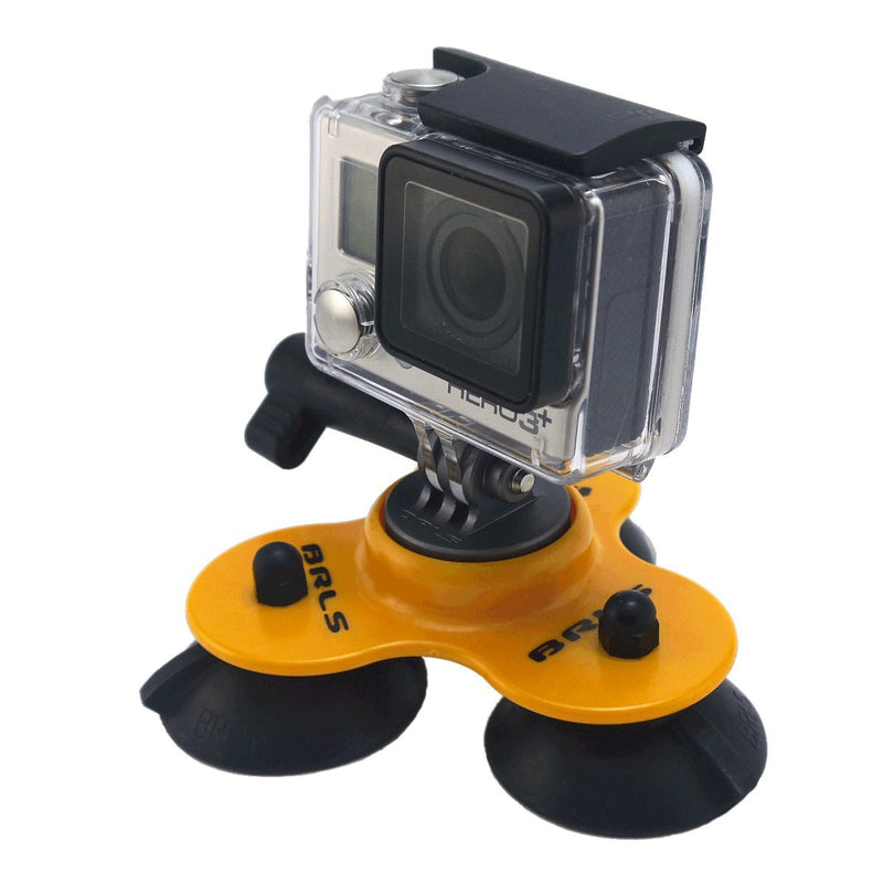 BRLS 3.0 Premium Removable Mount for Action Camera (YELLOW)