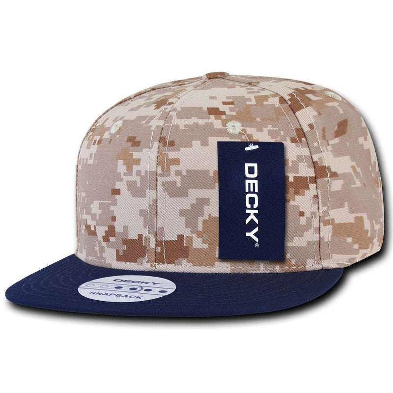 DECKY Digital Camo Snapback Navy/Dessert/Dessert