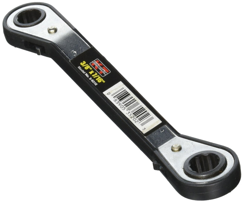 K-T Industries 3-5202 3/8-Inch x 7/16-Inch Ratcheting Wrench 3/8" X 7/16"