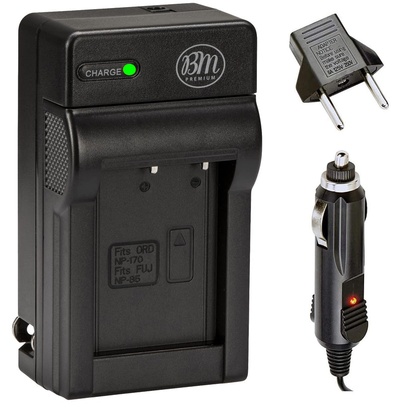 BM Premium NP-85 Battery Charger for FujiFilm FinePix S1 SL240 SL260 SL280 SL300 SL305 SL1000 Digital Camera
