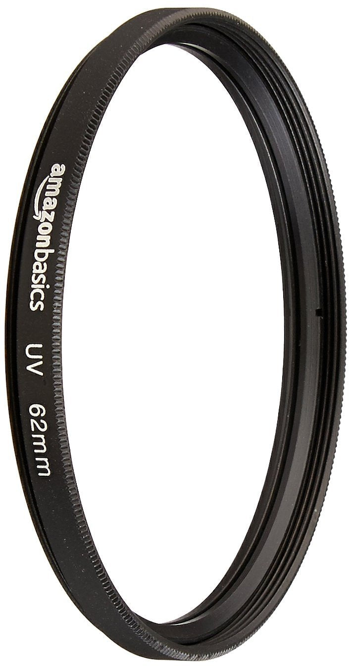 Amazon Basics UV Protection Camera Lens Filter - 62mm UV Filter 62 mm 1-Pack