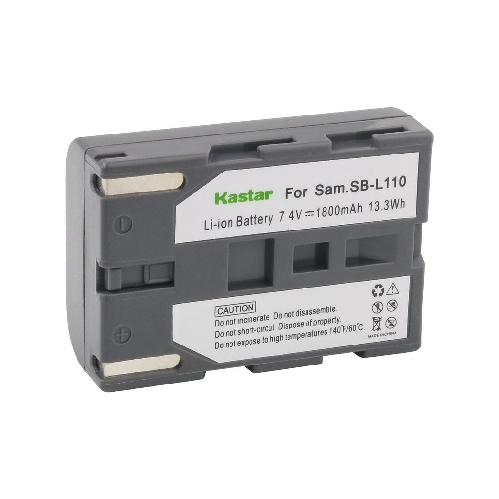 Kastar SB-L110 Battery Pack for Samsung SCD23, SCD24, SCD27 MiniDV Camcorder