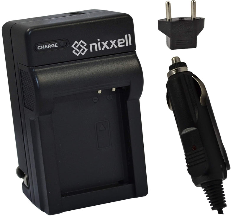 Nixxell Charger for JVC BN-VF823, BN-VF823U and JVC Everio GZ-MG335, GZ-MG340, GZ-MG360, GZ-MG365, GZ-MG430, GZ-MG435, GZ-MG465, GZ-MG555, and More