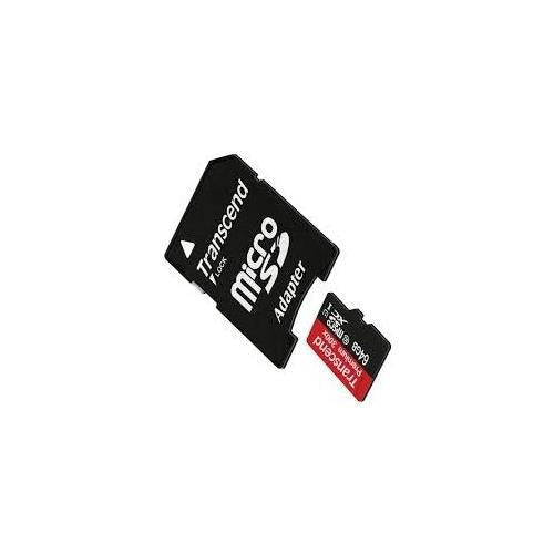 Transcend Card for HDR-CX405 Camcorder Memory Card 64GB microSDHC Memory Card with SD Adapter