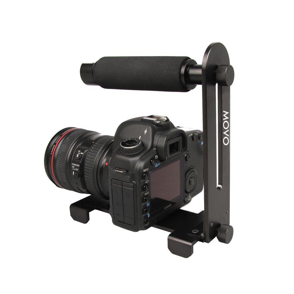 Movo Photo VH300 Collapsable Aluminum Video Stabilizer Handle for DSLR's, Mirrorless Cameras and Camcorders