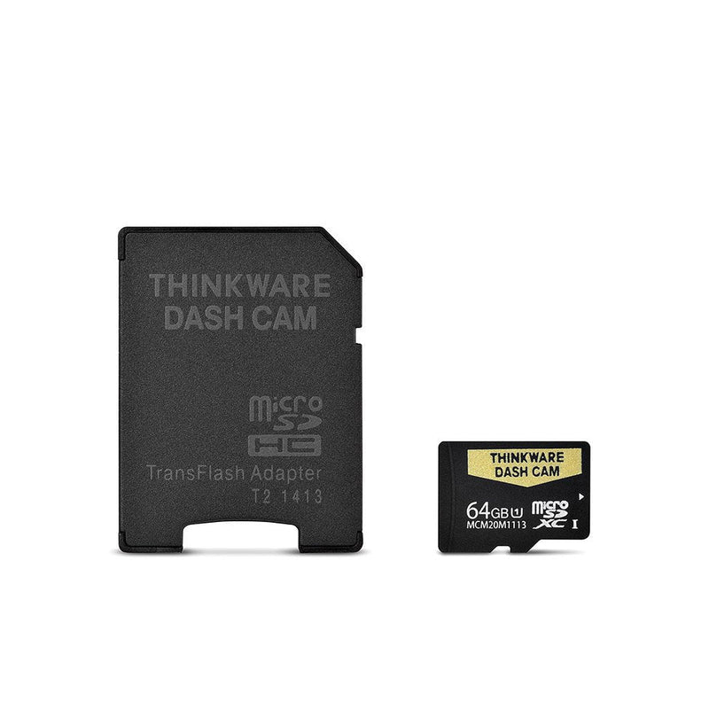 Thinkware TWA-SMU64 UHS-I 64GB MicroSD Card | Anti File Corruption | for Dash Cam