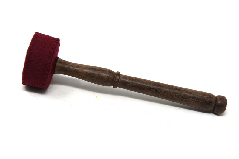 bowlsofnepal F708 Felted Hard Wood Striker/Mallet for Tibetan Singing Bowl Hand Made in Nepal