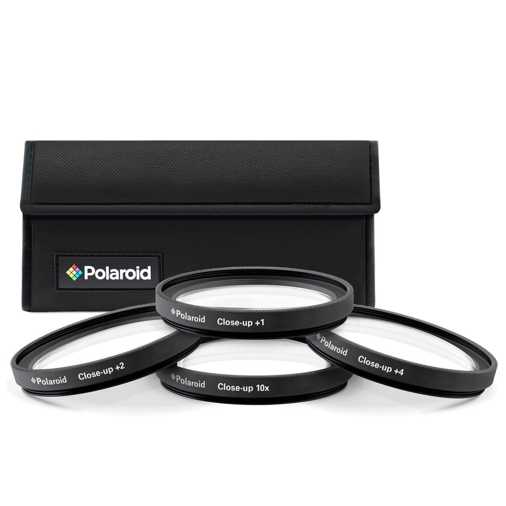 Polaroid Optics 40.5mm 4 Piece Close Up Filter Set (+1, +2, +4, +10) 40.5 mm