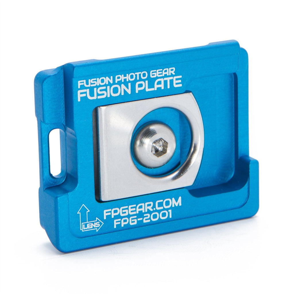 Fusion Photo Gear FPG-2001 Manfrotto 200PL/RC2 Compatible Fusion Plate, Blue