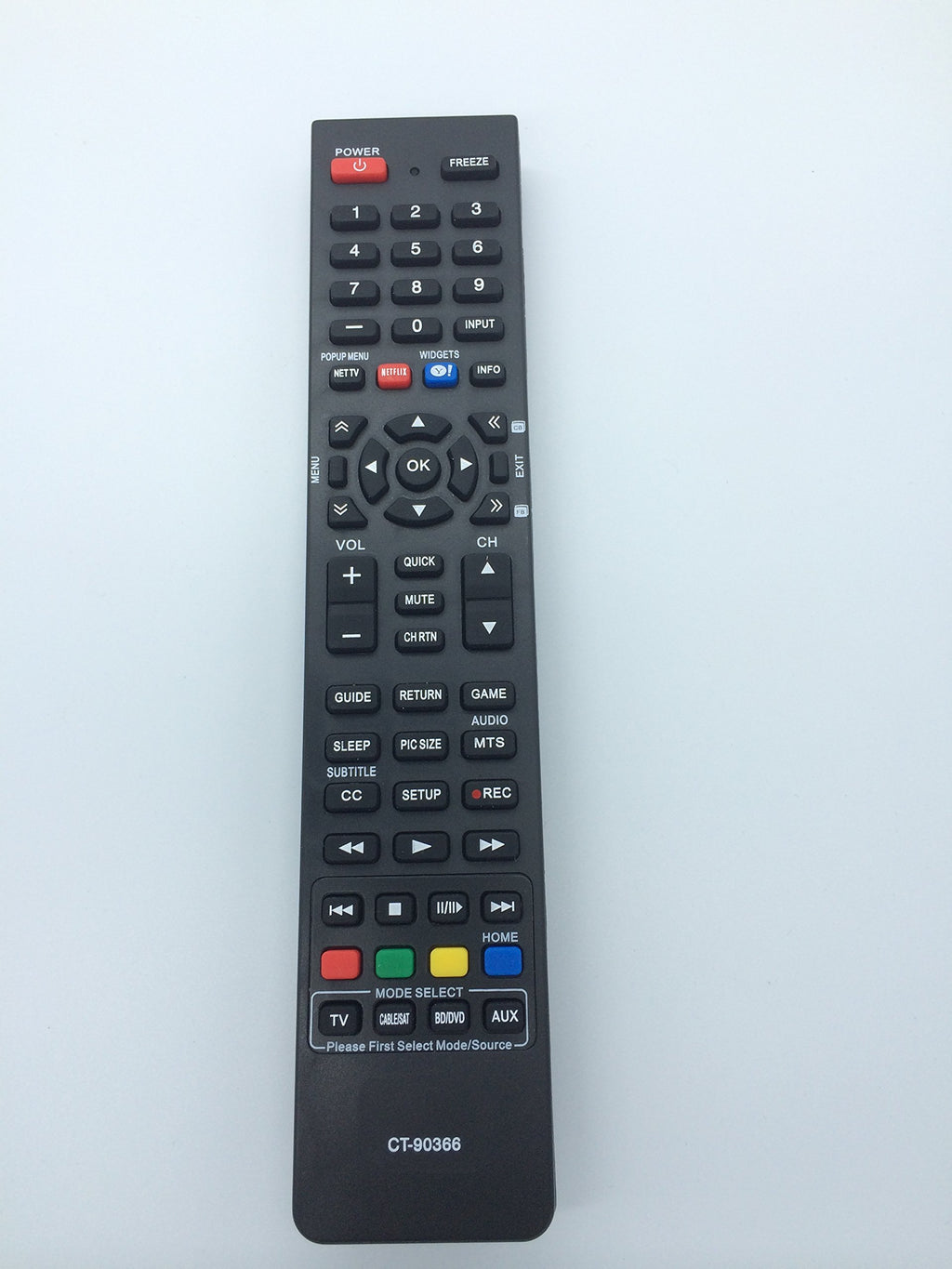 New Replaced Remote CT-90366 fit for Toshiba tv 32SL415 24SL415 40S51U 42SL417 42SL417U 46SL417 46SL417U 24SL415U 32SL415Y 55SL417U 24SL415UM 55SL417 32SL415U