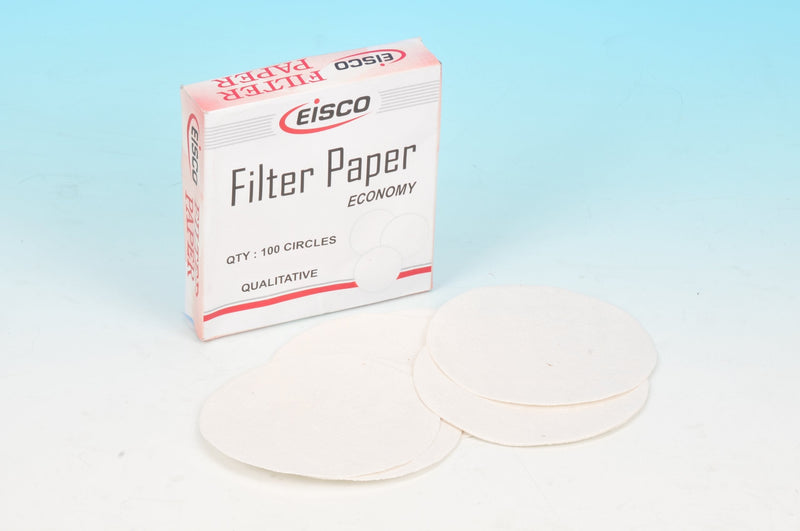 Eisco Labs Qualitative Filter Paper, 18cm, Pack of 100