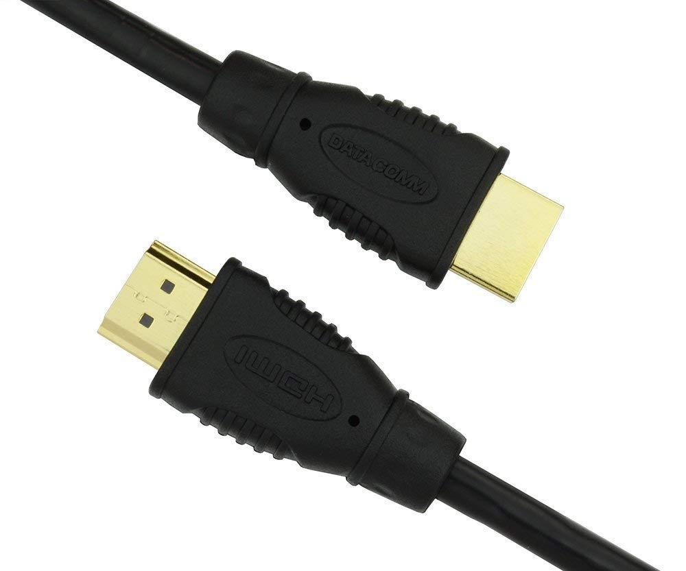DATA COMM Electronics 46-1006-BK 6-feet 10.2 Gbps High Speed HDMI Cable, 4K, Ultra HD Ready 6-feet High Speed HDMI Cable
