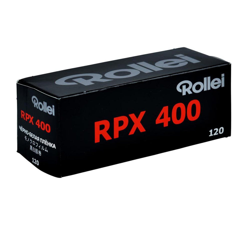 Rollei RPX 400 ISO Black & White Film, 120 Size