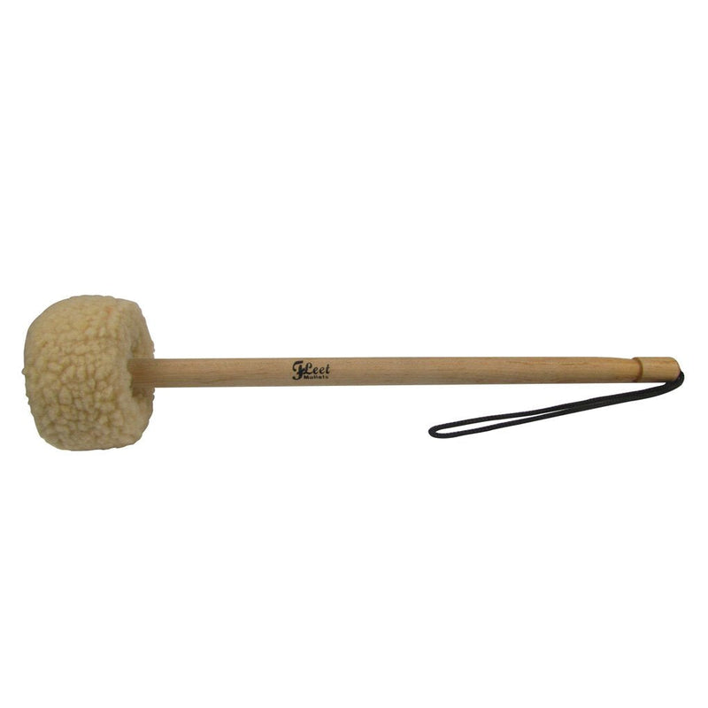 IKN 1pcs Gong Mallet Small Head 5545-Wood Core,Wool 55*45
