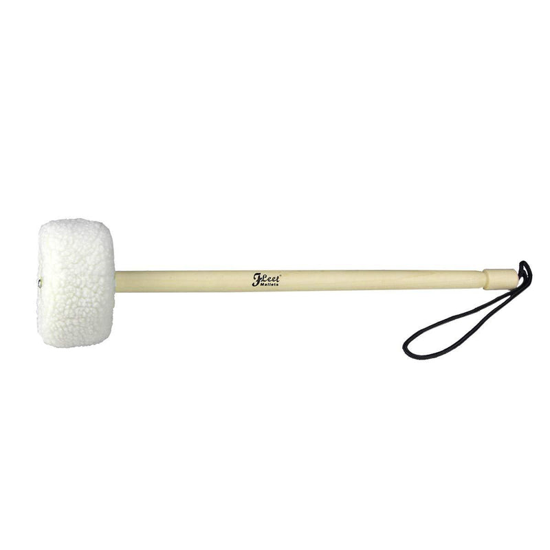 IKN Gong Mallet Big Head 7545-Wood Core,Wool 75*45