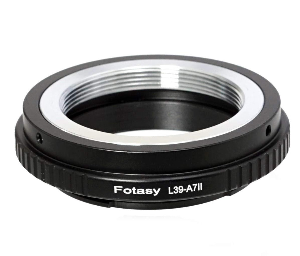 Fotasy Copper Adjustable Leica M39 Lens to Sony FE Mount Adapter, LTM 39mm to E Mount, fit sSony a7 a7 II a7 III a7R a7R II a7R III a7S a7S II a7S III a9 a7R IV a6600 a6500 a6400 a6300 a6100 a6000