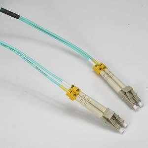 Arrowmounts Fiber Optic Jumper 3m LC-LC 10Gb 50/125 LOMMF M/M Duplex Fiber Cable (AM-FOJ2617)
