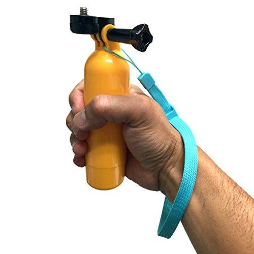 MaximalPower CA GP Floaty Bar Flat+BRIDGE Floaty Bobber Handle Bar Grip Flat Bottom (Yellow)