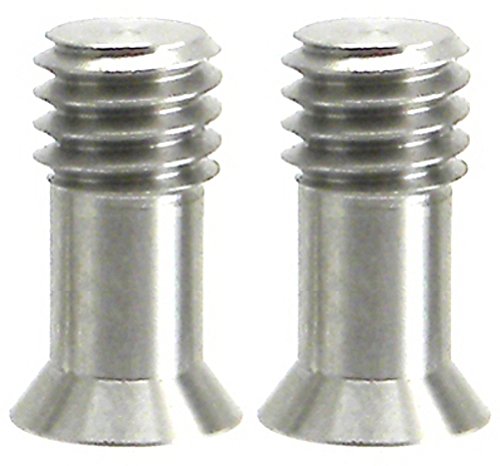 3/8""Bullet" Screw 19mm Small Head Flush Mount Stainless Steel/Tripod Clamp Hex SS (2) 2