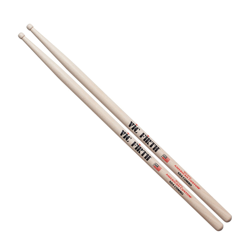 Vic Firth SD4 Combo American Custom Maple Wood Tip Drumsticks