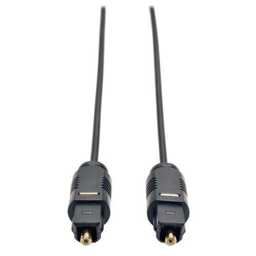 TRIPP LITE A102-02M-THIN Ultra Thin Toslink Digital Optical SPDIF Audio Cable M/M 2M