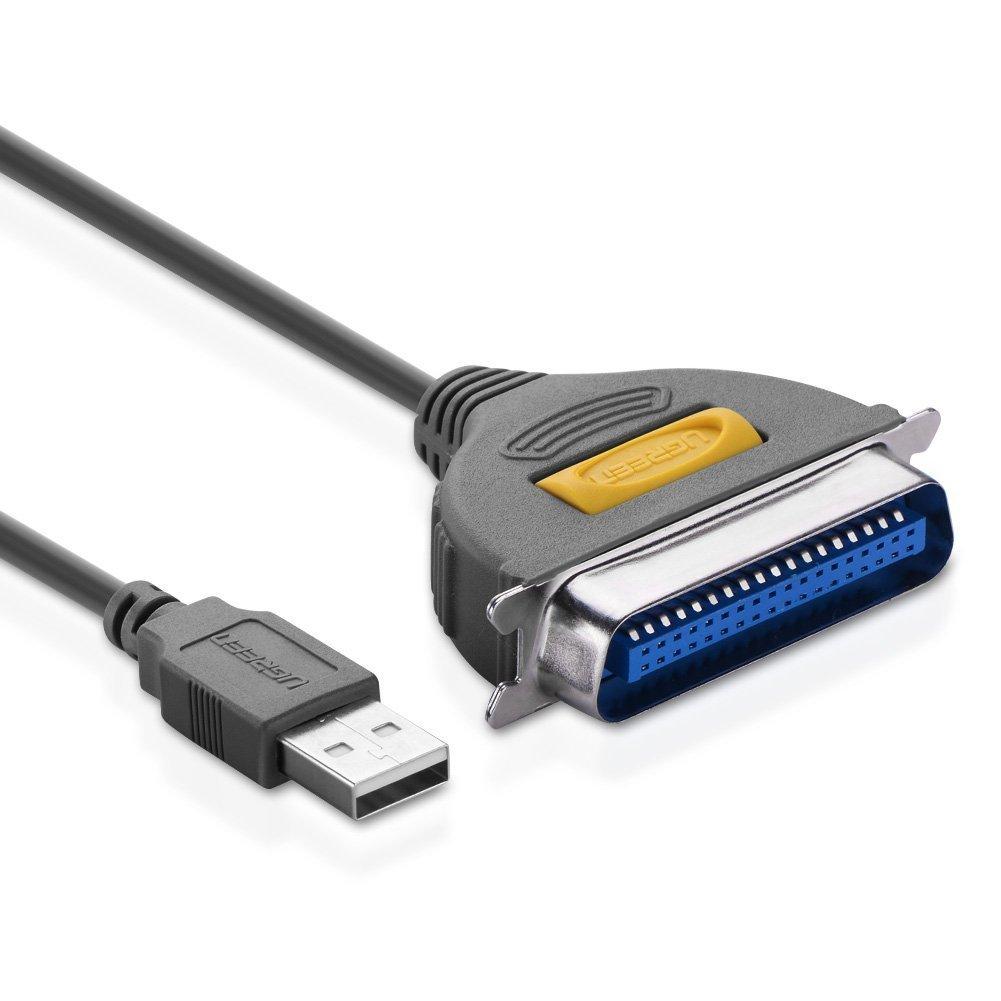 UGREEN USB to Parallel Port IEEE1284 CN36 Printer Cable Adapter 10FT