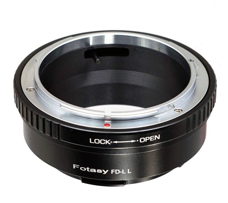 Fotasy Canon FD Lens to Leica L Adapter, FD Leica T Adapter, FD Leica SL Adapter, FD Panasonic S, FD Lens Sigma L Adapter, fits Leica SL TL2 TL Leica T & Panasonic Lumix S1 S1H S1R, Sigma fp, FD - Leica L