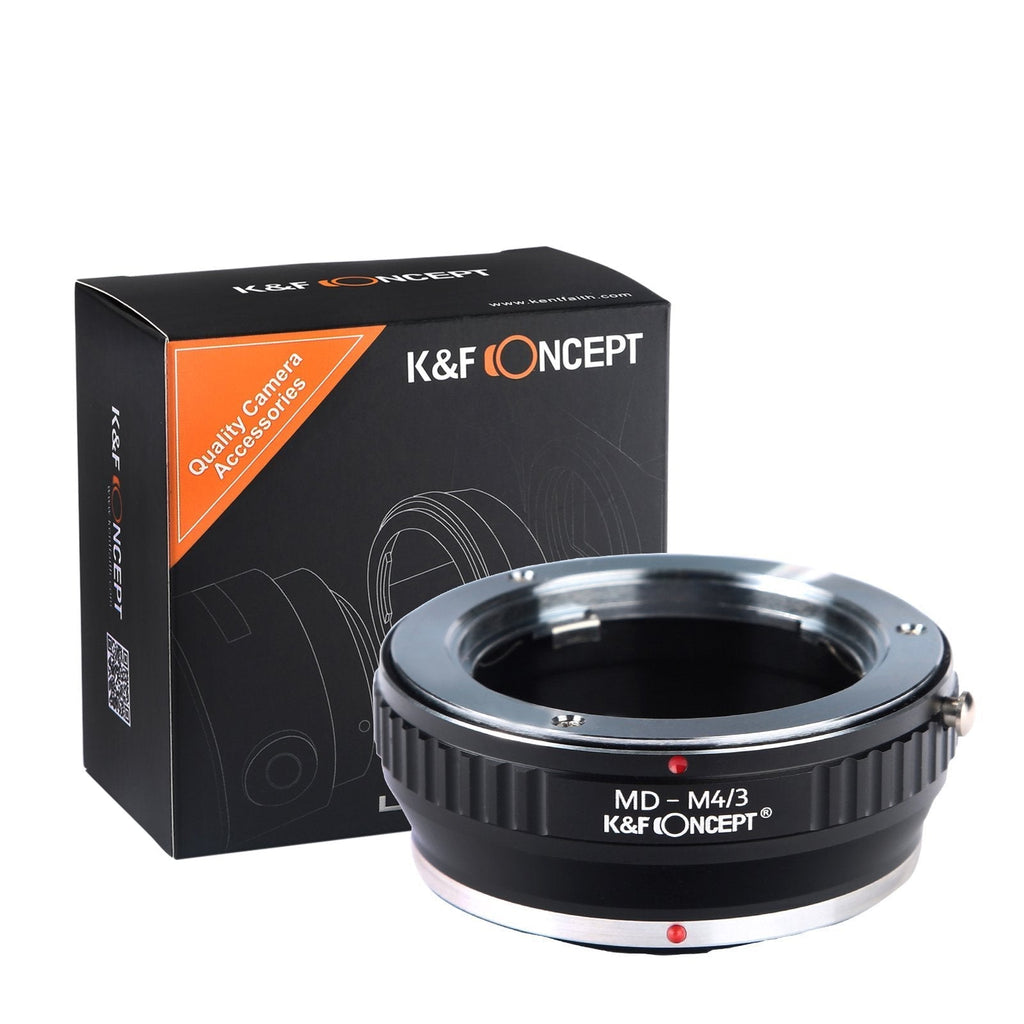 K&F Concept Lens Mount Adapter Compatible with Minolta MD Mount Lens to Micro 4/3 Mount Camera