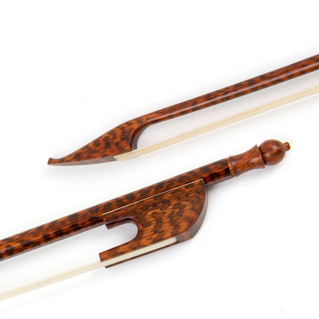 Professional German Baroque Style Beautiful Snakewood Violin Bow