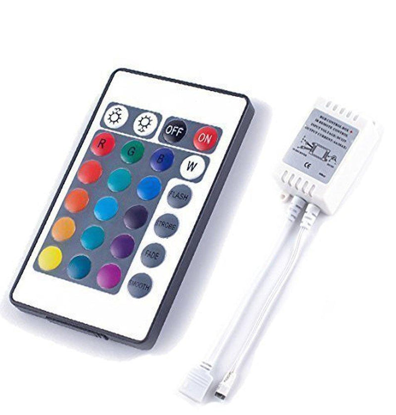 [AUSTRALIA] - ALED LIGHT 24Key RGB IR Remote Controller Led Light Controller + Control Box for LED Light Strip 24 Keys 