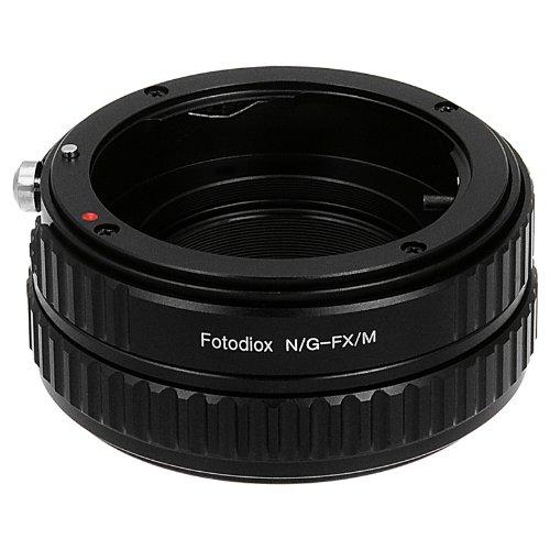 Fotodiox Lens Mount Macro Adapter Compatible with Nikon Nikkor F Mount G-Type D/SLR Lens on Fuji X-Mount Cameras Nikon F G-Type