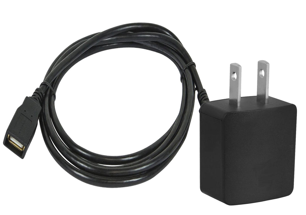 Excelshots AC Adapter/Wall Charger + USB Connection Support Cable for Sony HDR-CX405 Handycam Camcorder.